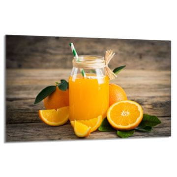 shumee Steklena zaščita za kuhalno ploščo 80x52 Fruit