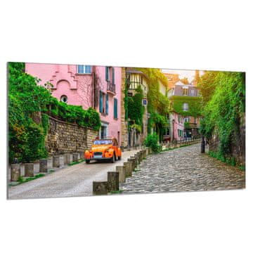 shumee Steklena zaščitna plošča za štedilnik 90x52 Auto