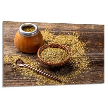 shumee Steklena zaščita za kuhalno ploščo 80x52 Yerba