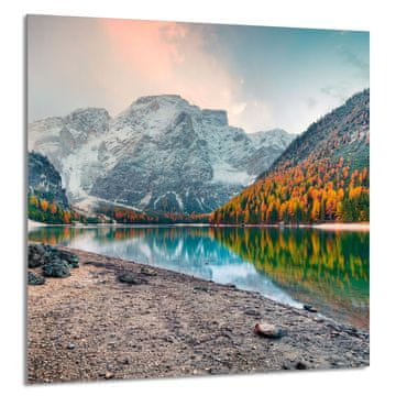 shumee STEKLENA PLOŠČA ZA KUHINJO 60x65 Mountains