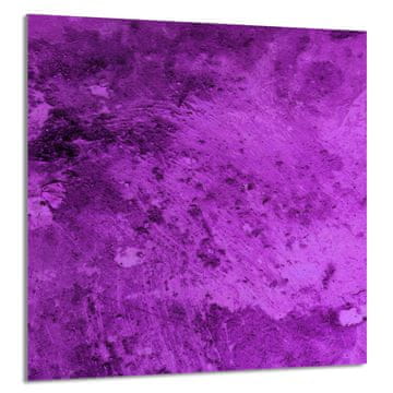 shumee STEKLENA PLOŠČA ZA KUHINJO 60x65 Vijolična