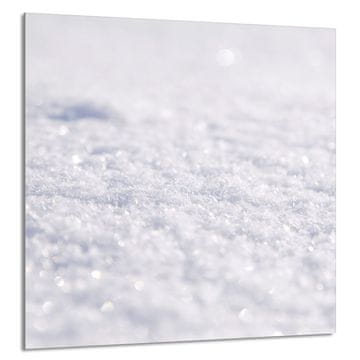 shumee STEKLENA PLOŠČA ZA KUHINJO 60x65 Bela
