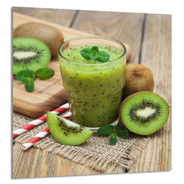 shumee STEKLENA PLOŠČA ZA KUHINJO 60x65 Kiwi