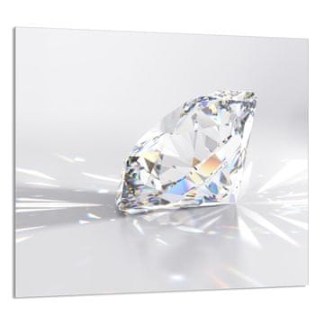 shumee STEKLENA PLOŠČA ZA KUHINJO 65x60 Diamond