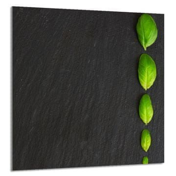shumee STEKLENA PLOŠČA ZA KUHINJO 60x65 Bazilika