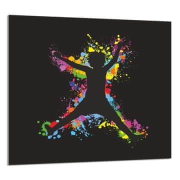 shumee STEKLENA PLOŠČA ZA KUHINJO 65x60 Zabava
