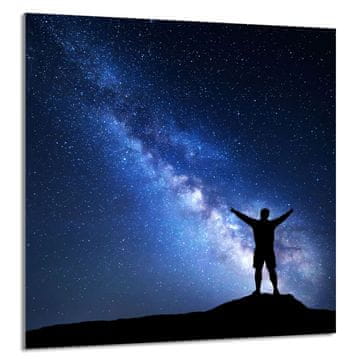shumee STEKLENA PLOŠČA ZA KUHINJO 60x65 Stars