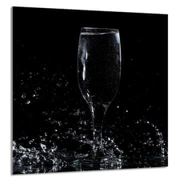 shumee STEKLENA PLOŠČA ZA KUHINJO 60x65 Vinska