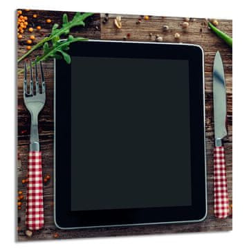 shumee STEKLENA PLOŠČA ZA KUHINJO 60x65 Kuhinja