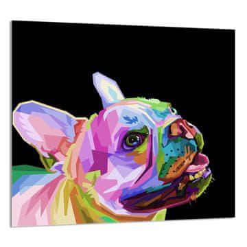 shumee STEKLENA PLOŠČA ZA KUHINJO 65x60 Pes