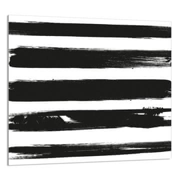 shumee STEKLENA PLOŠČA ZA KUHINJO 65x60 Črte