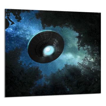 shumee STEKLENA PLOŠČA ZA KUHINJO 65x60 UFO