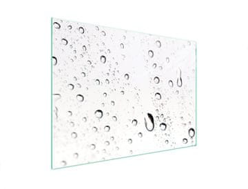shumee STEKLENA ZAŠČITNA PLOŠČA ZA ŠTEDILNIK 70x52 DROPS