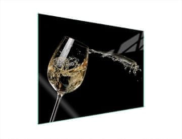 shumee STEKLENA ZAŠČITNA PLOŠČA ZA ŠTEDILNIK 70x52 ZA VINO
