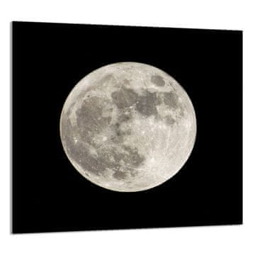 shumee STEKLENA PLOŠČA ZA KUHINJO 65x60 Moon