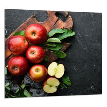 shumee STEKLENA PLOŠČA ZA KUHINJO 65x60 Apple