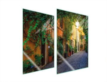 shumee ZAŠČITNA STEKLENA PLOŠČA ZA KUHINJO 2x35x52 STREET