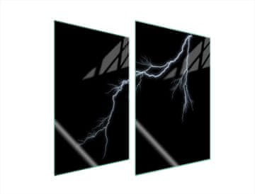 shumee ZAŠČITNA STEKLENA PLOŠČA ZA KUHINJO 2x35x52 STORM