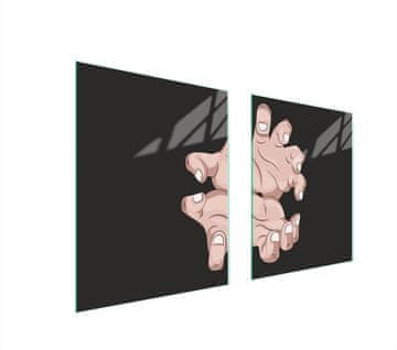 shumee STEKLENA ZAŠČITNA PLOŠČA ZA ŠTEDILNIK 85x52 HAND