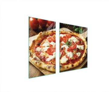 shumee STEKLENA ZAŠČITNA PLOŠČA ZA ŠTEDILNIK 90x52 ZA PIZZO