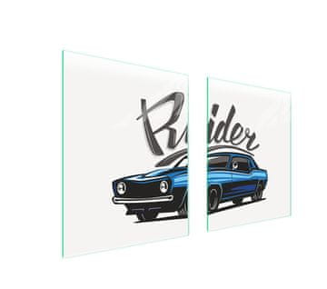 shumee ZAŠČITNA STEKLENA PLOŠČA ZA ŠTEDILNIK 85x52 AUTO