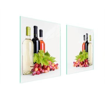 shumee ZAŠČITNA STEKLENA PLOŠČA ZA VINSKO ŠTEDILNIK 85x52