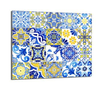 shumee Steklena zaščitna plošča za štedilnik 60x52 Mosaic