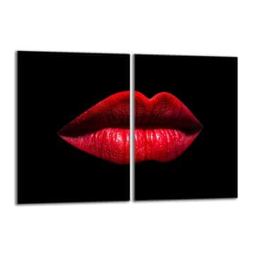 shumee Steklena zaščitna plošča za štedilnik 2x40x52 Ustje