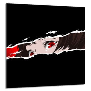 shumee STEKLENA PLOŠČA ZA KUHINJO 60x65 Anime
