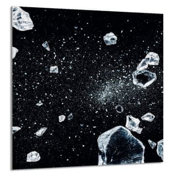 shumee STEKLENA PLOŠČA ZA KUHINJO 60x65 Ice
