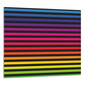 shumee STEKLENA PLOŠČA ZA KUHINJO 65x60 Barvita