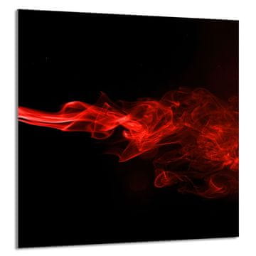 shumee STEKLENA PLOŠČA ZA KUHINJO 60x65 Črna