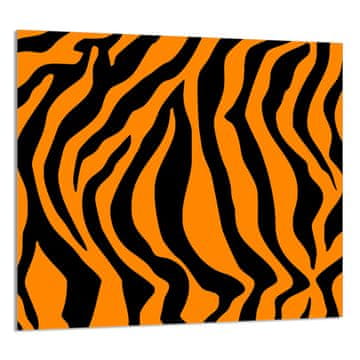 shumee STEKLENA PLOŠČA ZA KUHINJO 65x60 Tiger