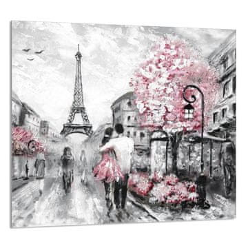 shumee STEKLENA PLOŠČA ZA KUHINJO 65x60 Pariz