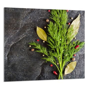 shumee STEKLENA PLOŠČA ZA KUHINJO 65x60 Koper