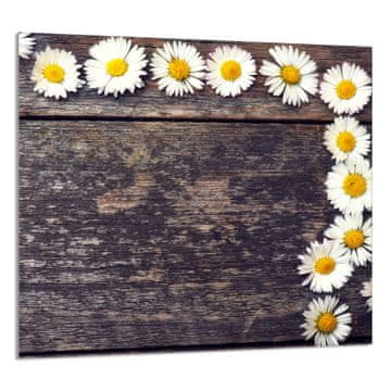 shumee STEKLENA PLOŠČA ZA KUHINJO 65x60 Les