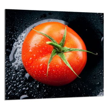 shumee STEKLENA PLOŠČA ZA KUHINJO 65x60 Paradižnik