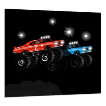 shumee STEKLENA PLOŠČA ZA KUHINJO 65x60 Auto