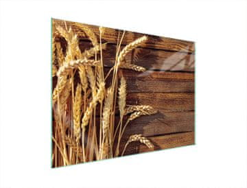 shumee STEKLENA ZAŠČITNA PLOŠČA ZA ŠTEDILNIK 70x52 WHEAT