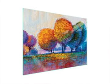 shumee STEKLENA ZAŠČITNA PLOŠČA ZA ŠTEDILNIK 70x52 TREE