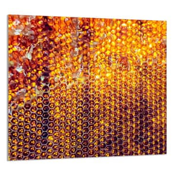 shumee STEKLENA PLOŠČA ZA KUHINJO 65x60 Med