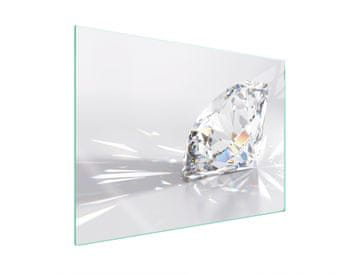 shumee STEKLENA ZAŠČITNA PLOŠČA ZA ŠTEDILNIK 70x52 DIAMOND