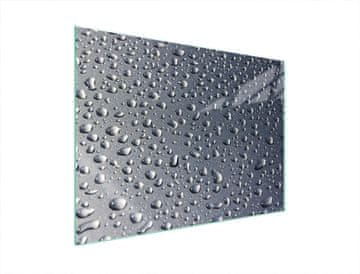 shumee STEKLENA ZAŠČITNA PLOŠČA ZA ŠTEDILNIK 70x52 DROPS