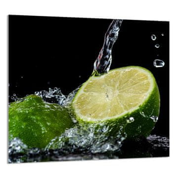 shumee STEKLENA PLOŠČA ZA KUHINJO 65x60 Limona