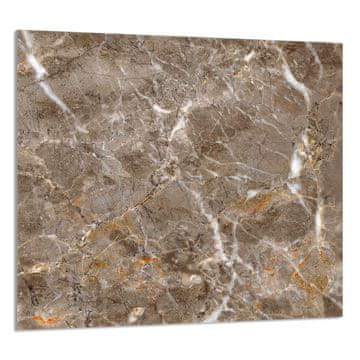 shumee STEKLENA PLOŠČA ZA KUHINJO 65x60 Marmor