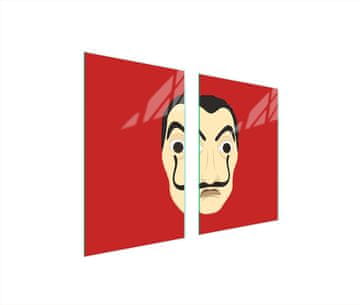 shumee ZAŠČITNA STEKLENA PLOŠČA ZA KUHINJO 65x52 FACE