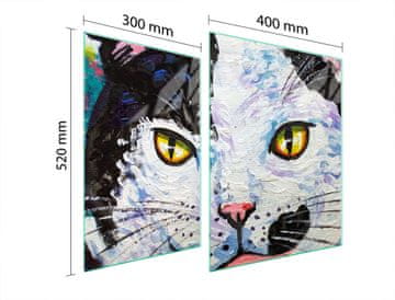 shumee STEKLENA ZAŠČITNA PLOŠČA ZA ŠTEDILNIK 70x52 KAT