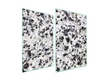 shumee ZAŠČITNA STEKLENA PLOŠČA ZA KUHINJO 2x35x52 MARMOR