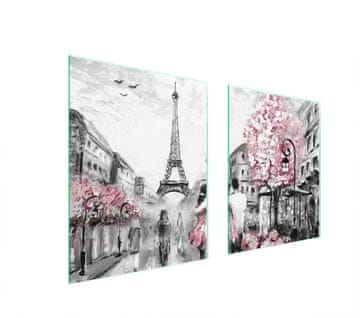 shumee STEKLENA ZAŠČITNA PLOŠČA ZA ŠTEDILNIK 85x52 PARIZ