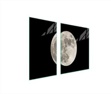 shumee STEKLENA ZAŠČITNA PLOŠČA ZA ŠTEDILNIK 90x52 MOON